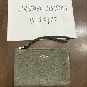 Coach Olive Wristlet Clutch